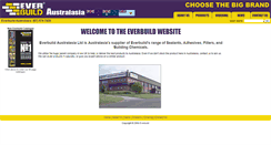 Desktop Screenshot of everbuildaustralasia.com
